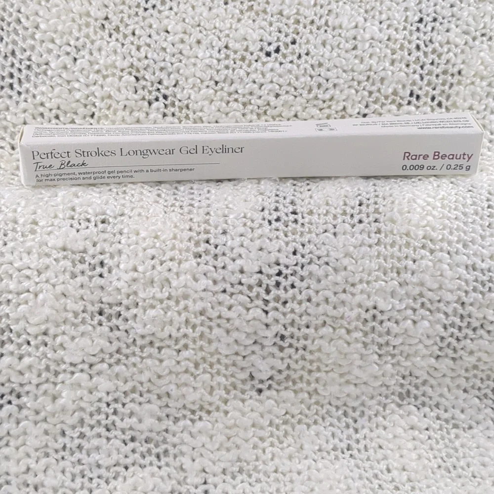 Rare Beauty Perfect Strokes True Black Longwear Gel Eyeliner, 0.25g/0.009 oz